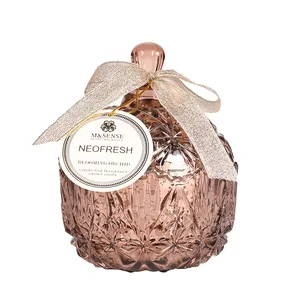 M&SENSE Barattoli in Vetro di Alta Qualità per Decorazione Casa <span class=keywords><strong>Candele</strong></span> Profumate di Lusso - Product Image 1