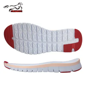 Mustang new color eva sole running outsole design 2021 shoe making