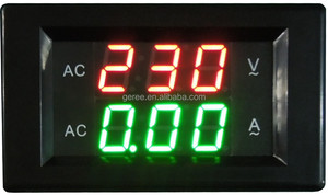 Amperometro e Voltmetro Digitale LCD YB4835VA Misuratore di <span class=keywords><strong>Ampere</strong></span> e Voltaggio AC 60-300V 0-100A - Product Image 2