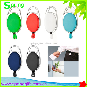 Usine vente personnalisé en plastique PVC rétractable <span class=keywords><strong>Yoyo</strong></span> <span class=keywords><strong>Badge</strong></span> bobine ABS matériel <span class=keywords><strong>porte</strong></span>-carte d'identité avec logo imprimé nom étiquettes <span class=keywords><strong>porte</strong></span>-clés - Product Image 4