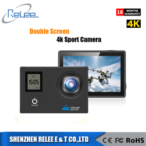 2018 HOT Doppio dello schermo di allwinner V3 sport DV WiFi 4 <span class=keywords><strong>k</strong></span> Diving 30 m Impermeabile macchina fotografica di azione - Product Image 6