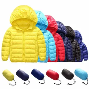 JACKETOWN OEM 2-15Y Children Parka Jacket Toddler Down Children Clothing Outerwear Thin Casaco Kids Clothes Casual Baby Coat