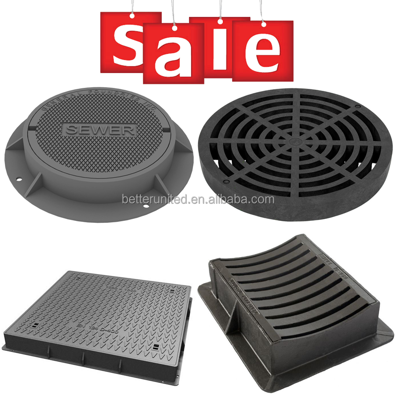 Сделанная на заказ крышка люка/крышка люка en124 из ковкого чугуна