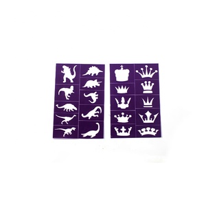 Kit per Tatuaggi Temporanei e Arte Corporea con Aerografo e <span class=keywords><strong>Stencil</strong></span> per Unghie - Product Image 4