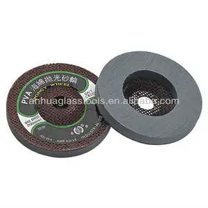 100*16 PVA abrasives sponge polishing wheel for glass