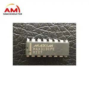 Interruptor analógico max313epe, ics 10ohm, quad spst cmos 16pin pdip