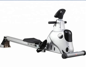 hot sale magnetic rower gym equipment seated Steel magnetic rowing machine