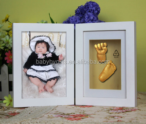 Marco 3d de alta calidad de la venta caliente recién nacido bebé de manos pies esculturas alginato <span class=keywords><strong>casting</strong></span> kit - Product Image 2