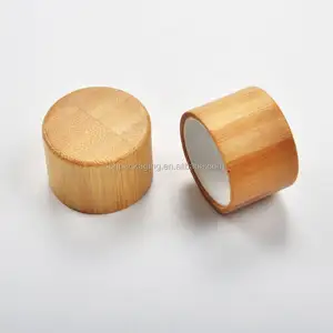 Voorraad en groothandel bamboe verpakking 24mm coliber fles cap 24/410 bamboe caps houten cap