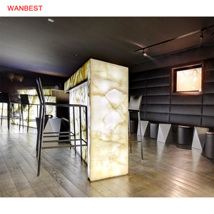 Antique gỗ quán cà phê quầy <span class=keywords><strong>bar</strong></span> thiết kế Câu lạc bộ lớn nhân tạo bằng đá cẩm thạch hàng đầu quầy <span class=keywords><strong>bar</strong></span> để bán - Product Image 6