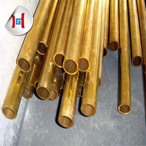 Tube en laiton à paroi épaisse JIS C2700 C2720 H65 H62 Tube en laiton de grand diamètre pour radiateurs - Product Image 1