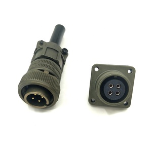 Amphenol MS3106A-14S-2P <span class=keywords><strong>DIN</strong></span> 4 voies pour montage de câble automobile Connecteur à vis Accouplement à broches en cuivre Taille 14S MIL-DTL-5015 - Product Image 2