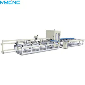 全自动门型材铝 cnc pvc 窗户切割中心