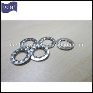M8 de acero al carbono dentadas arandela de seguridad( din6798j) - Product Image 1