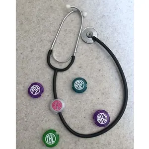 Personalized Stethoscope ID Badge Name Clip