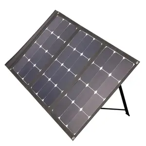 120W 12V 18V Sunpower katlanabilir taşınabilir güneş enerjisi paneli şarj cihazı
