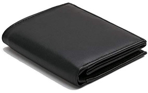 Portefeuille court <span class=keywords><strong>pour</strong></span> homme en cuir véritable noir, anti-RFID, <span class=keywords><strong>avec</strong></span> <span class=keywords><strong>compartiment</strong></span> à billets, multifonction, <span class=keywords><strong>porte</strong></span>-<span class=keywords><strong>monnaie</strong></span> - Product Image 3