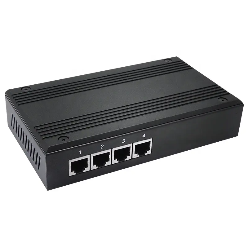 4 יציאות RS232 RS485 RS422 כדי Ethernet TCP/IP ממיר סידורי מכשיר שרת