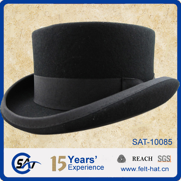 Шляпа высотой 10 см, 100% австралийская шерсть