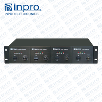 INPRO Profesyonel Stereo Güç Amplifikatörü 80W/120W 2.0 Kanal Ton Kontrolü ile Model YT-80