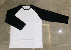 Maglietta a Maniche <span class=keywords><strong>Tre</strong></span> <span class=keywords><strong>Quarti</strong></span>, T-Shirt da Baseball all'Ingrosso - Product Image 2