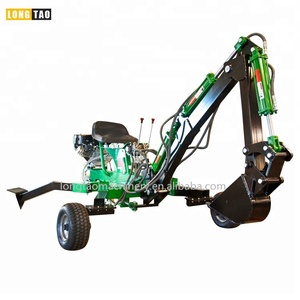 Mini Escavatore LW-6 <span class=keywords><strong>ATV</strong></span> 9hp Trainabile con Retroescavatore Piccolo Escavatore con Certificazione CE - Product Image 2
