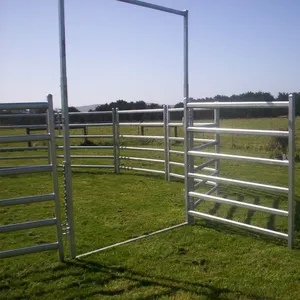 Bovini di alta Qualità e Prezzo Basso Galvanizzato Pesante Portatile Corral Pannelli Per La Vendita Diretta