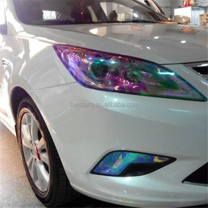 12 colori <span class=keywords><strong>Auto</strong></span> Car Styling Arcobaleno Della Tinta Del Faro Camaleonte Fanale Posteriore Pellicola - Product Image 2
