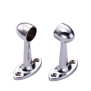 Porte-serviette de placard chromé, pièce en aluminium, robuste - Product Image 4