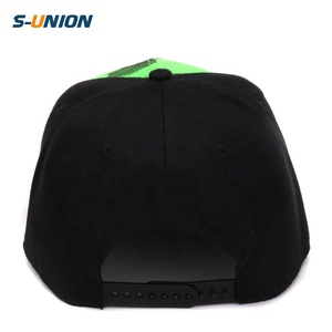 Casquette camouflage pour hommes et femmes, filet vert fluorescent, casquette baseball, 3D NY hip hop, billet plat - Product Image 5