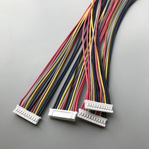 Кабель-переходник Dupont 2.0 (2*5-контактный обжимной корпус) на 5-контактный разъем JST SH с шагом 1.0 мм и JST PH с шагом 2.0 мм, Y-образный провод - Product Image 2
