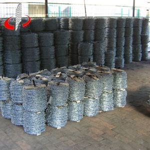 รั้ว<span class=keywords><strong>ลวดหนาม</strong></span>ชุบสังกะสีแบบจุ่มร้อนราคาต่อตัน - Product Image 6