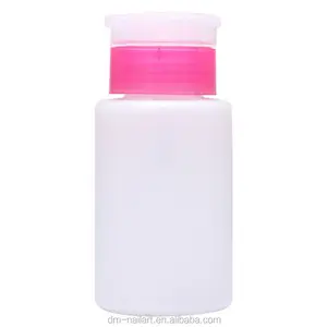 150ml Nail Polish Remover Liquid Press Pumping Bottles Pumping Dispenser Cleaner Bottles Make Up Refillable Container