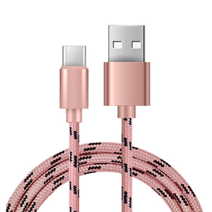 Ricarica veloce 5 <span class=keywords><strong>v</strong></span> 2.4a nylon intrecciato USB-<span class=keywords><strong>C</strong></span> dispositivi di ricarica cavo di sincronizzazione per smartphone - Product Image 6