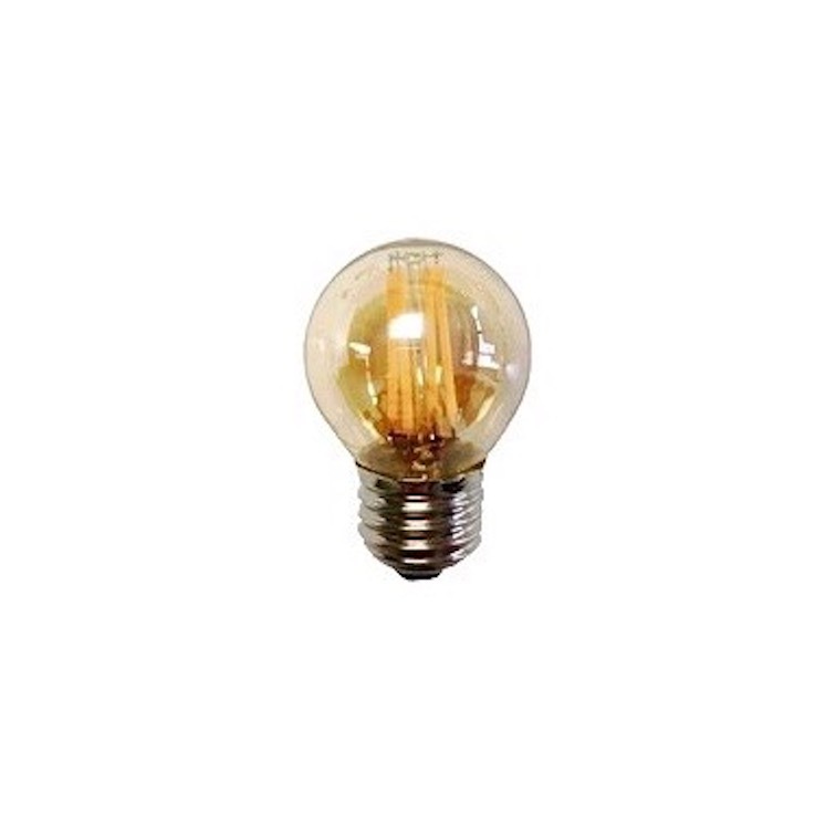 Style européen 24V Globe Forme G45-E27/B22 4W Verre Clair Filament A Mené L'ampoule Faite en Chine