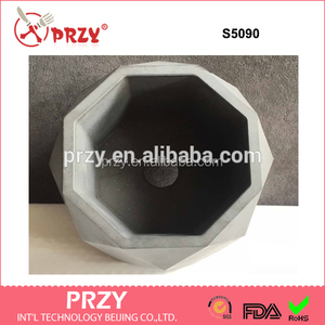Przy 2018 nueva jardinera de hormigón del molde de silicona 3d cemento <span class=keywords><strong>macetas</strong></span> decoración molde venta al por mayor - Product Image 4