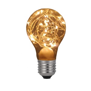A60 LED fil d'argent <span class=keywords><strong>ampoule</strong></span>. A60 LED Silver Filament Festival <span class=keywords><strong>Ampoule</strong></span> 85-265V A60 LED Star <span class=keywords><strong>Ampoule</strong></span> - Product Image 3