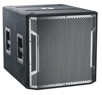 Haut-parleurs de basses DJ HONY Dual 18 pouces, bon haut-parleur de basses puissant pour système audio professionnel
