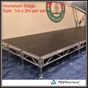 portable outdoor small performance stage for sale