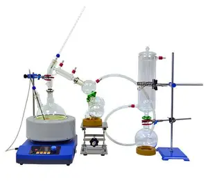 factory Price 2L 5L 10L 20L Complete Set Short Path Distillation For Plant Oil