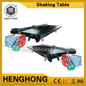 Henghong oro excavadora métodos útiles de alto enriquecimiento carbón mesa vibradora - Product Image 6