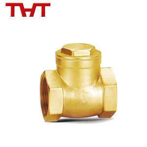 Professionelle 1/2 "-4" rückschlag schaukel messing weibliche rückschlagventil 3/4 messing - Product Image 1