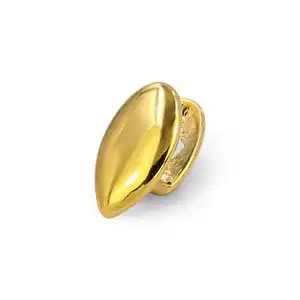 تصميم جديد الهيب هوب مجوهرات رخيصة مطلية بالذهب ناعمة الأسنان Grillz ل مغني الراب هدية
