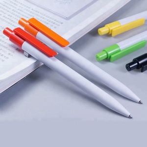 Bolígrafos de plástico para oficina y escuela, bolígrafos con logotipo personalizado, marca de la <span class=keywords><strong>empresa</strong></span>, impresión de plástico, regalo - Product Image 2