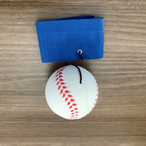 2019 Hot Sale High Quality Hand <strong>String</strong> <strong>Ball</strong> Pu Foam Rubber Bouncy <strong>Ball</strong> Promotional Baseball Rubber <strong>Ball</strong> with <strong>String</strong> - Product Image 1