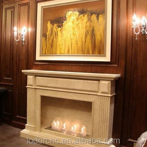 Conception et construction de bureaux intérieurs, foyer au bioéthanol avec télécommande - Product Image 2