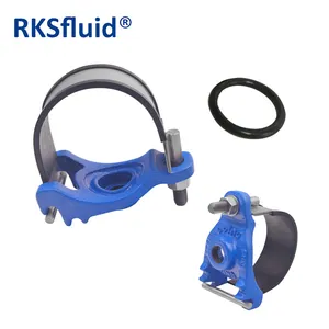 95% Special Offer Ductile Cast iron type of pump gear fluid grooved coupling rubber tapping saddles
