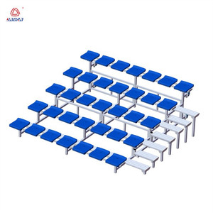 ที่นั่ง Bleacher สำหรับสนามบาสเก็ตบอลชั่วคราวกลางแจ้งในร่มยิมยิมนั่งร้านที่นั่งขนาดใหญ่ - Product Image 2