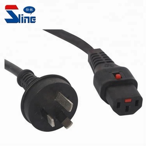 UPS PDU Adapter Power Cord Cable IEC C14 to <strong>Australian</strong> 3 Pin Mains Leads <strong>Plug</strong> Male to Female Socket With Australia SAA Approval - Product Image 5
