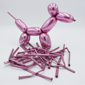Good Quality 260 Magic Long Shape <strong>Modelling</strong> Metallic Chrome Twisting <strong>Balloons</strong> - Product Image 2